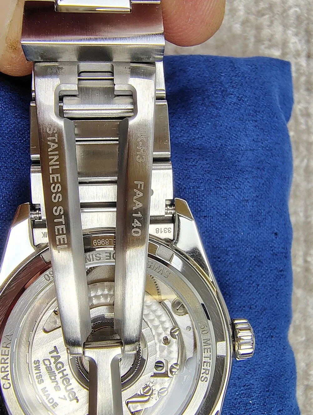 Ladies TAG Heuer Carrera Date Automatic 36mm, Pink Calibre 7 Ref. WBN2313.BA0001
